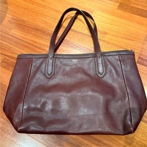 Fossil Burgundy Shoulder Bag